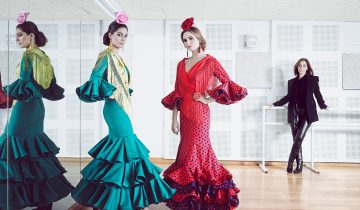 Rosas para vestir de Flamenca